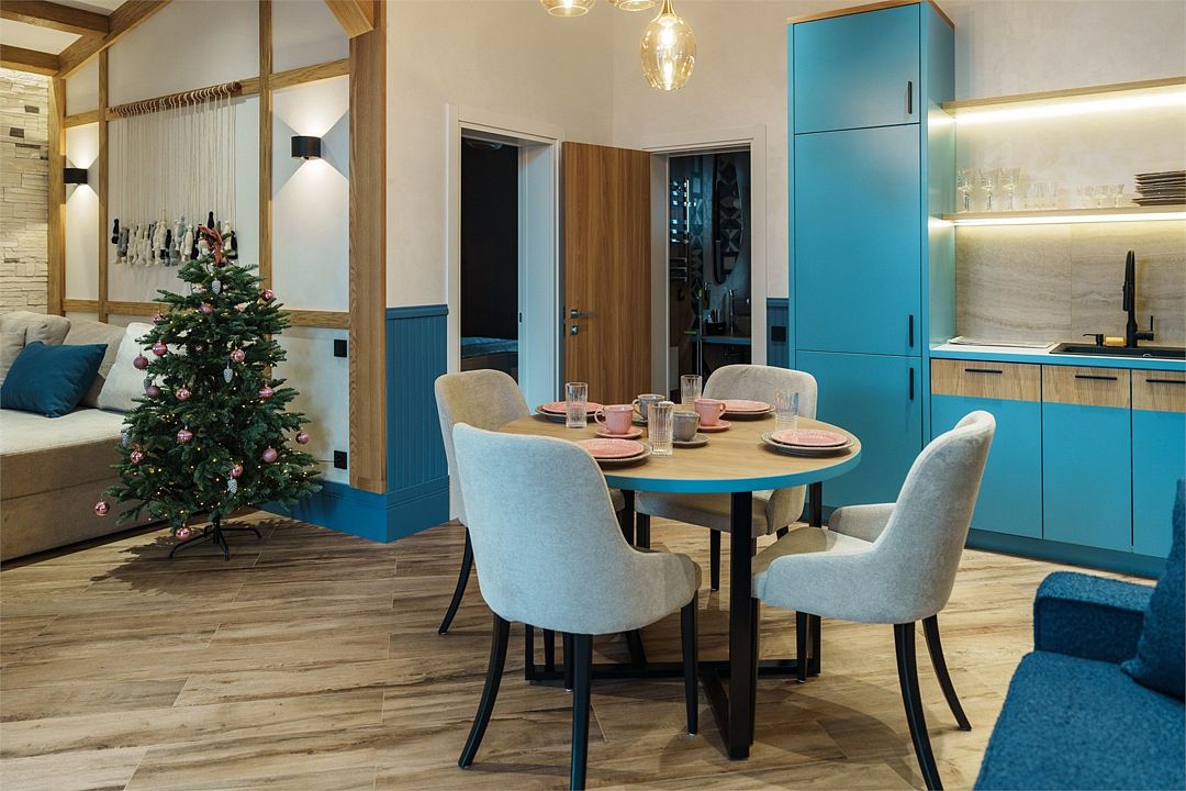 Шале 5-местный 2-комнатный (№3, 1 этаж)