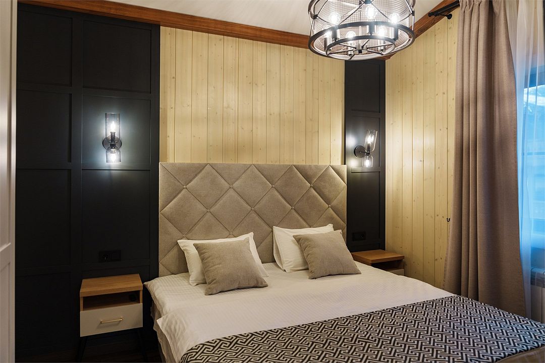 Шале 6-местный 3-комнатный (№7, 1 этаж)