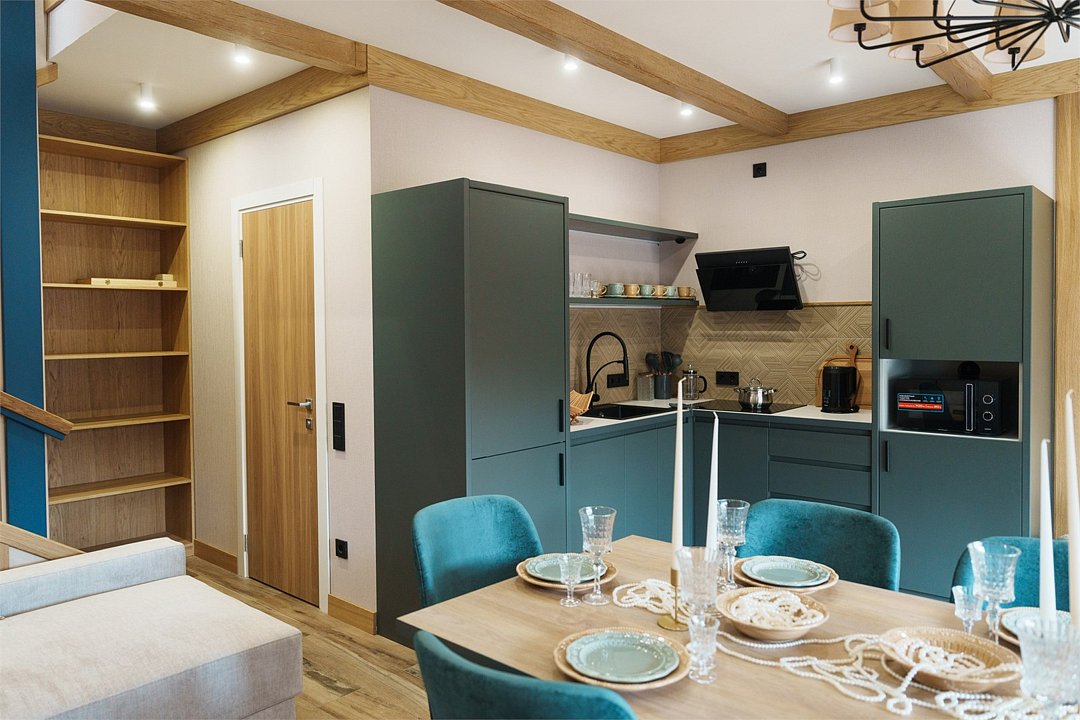 Шале 7-местный 3-комнатный (№1, 2 этажа)