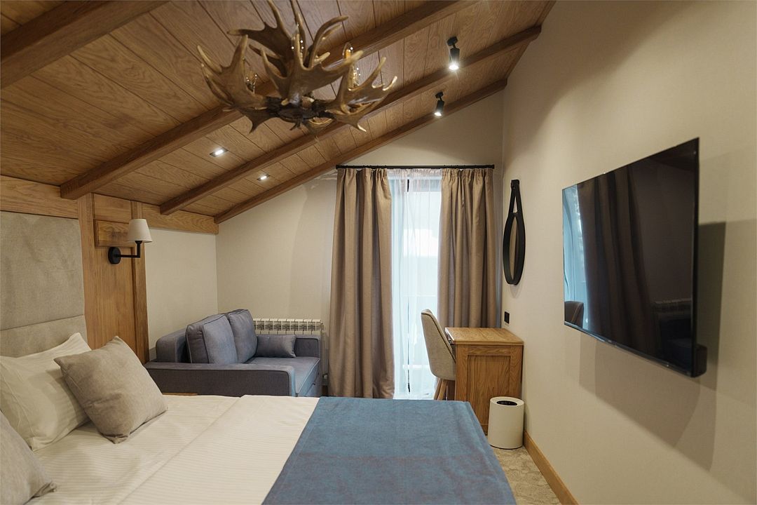 Шале 7-местный 3-комнатный (№2, 2 этажа)