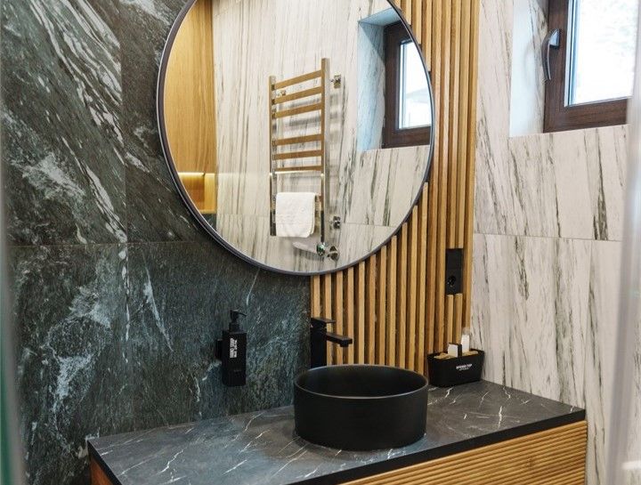 Шале 9-местный 4-комнатный (№5, 2 этажа)