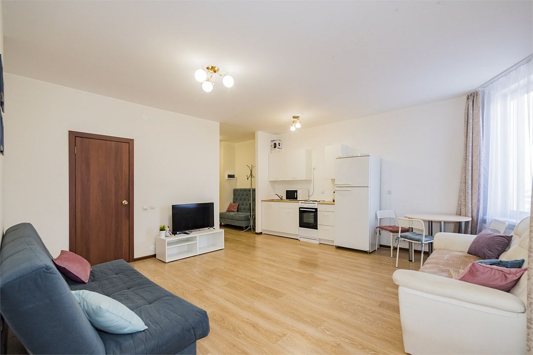 Апартаменты 4-местный 2-комнатный (наб. Исети)