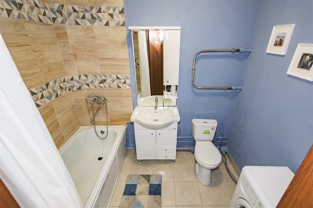 Апартаменты 4-местный 2-комнатный (наб. Исети)