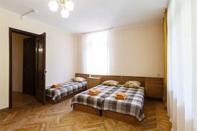 Номер «Эконом А» - однокомнатный номер с балконом, в блоке из 2 номеров, Дом отдыха Полет, Новый Свет