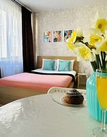 Квартира-студия, 27 м², 4/9 этаж Номера домов: Шоссейная, д. 70/1, Апартаменты Аркадия, Яблоновский