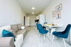 Однокомнатная квартира, 40 м², 9/9 этаж Номера домов: Песочная, д. 1к1, Апартаменты Аркадия, Яблоновский