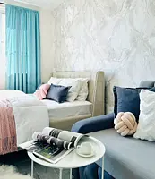 Однокомнатная квартира, 35 м², 8/16 этаж Номера домов: Береговая, д. 3к18, Апартаменты Аркадия, Яблоновский