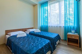 Двухместный номер "Стандарт", Пансионат Аквамарин, Хоста