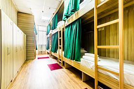 место в 8-местном мужском номере, Хостел Биксбит, Краснодар