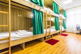 место в 6-местном мужском номере, Хостел Биксбит, Краснодар