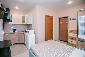 Апартаменты Студия Эконом (24 м2, с балконом), Апарт-отель СИАРЕНТ "Мадрид Парк 2", Адлер