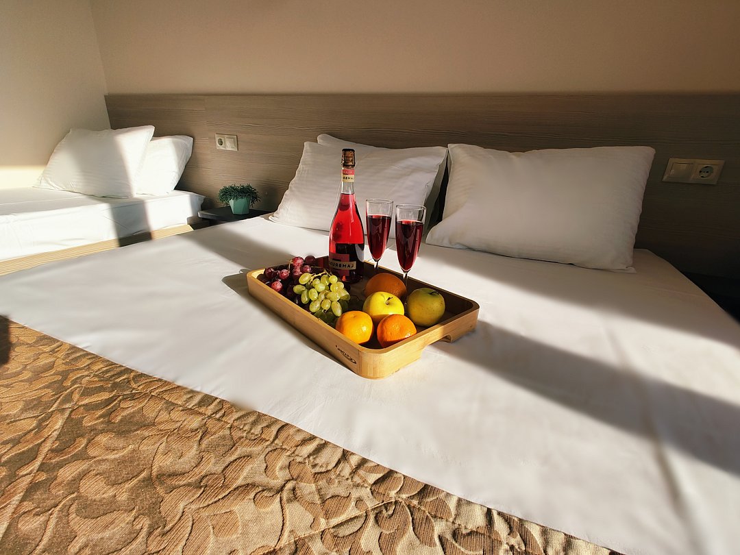 Полулюкс 3-местный (вид на море)