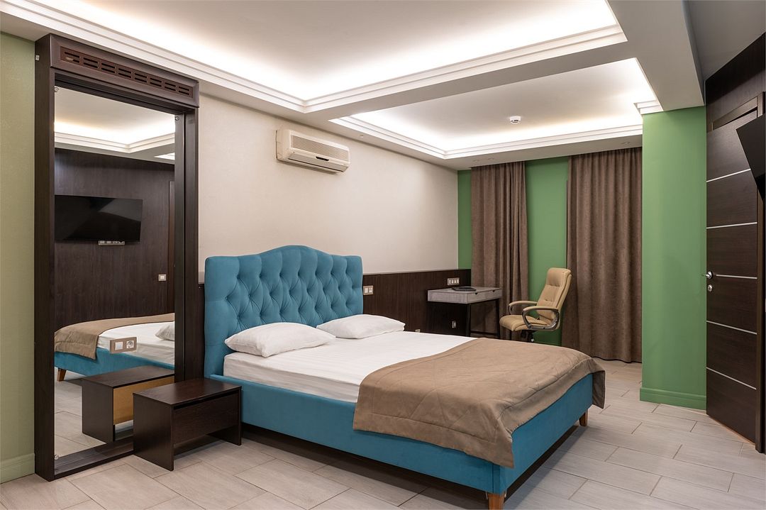 Апартаменты 4-местный 3-комнатный (с кухней и сауной)