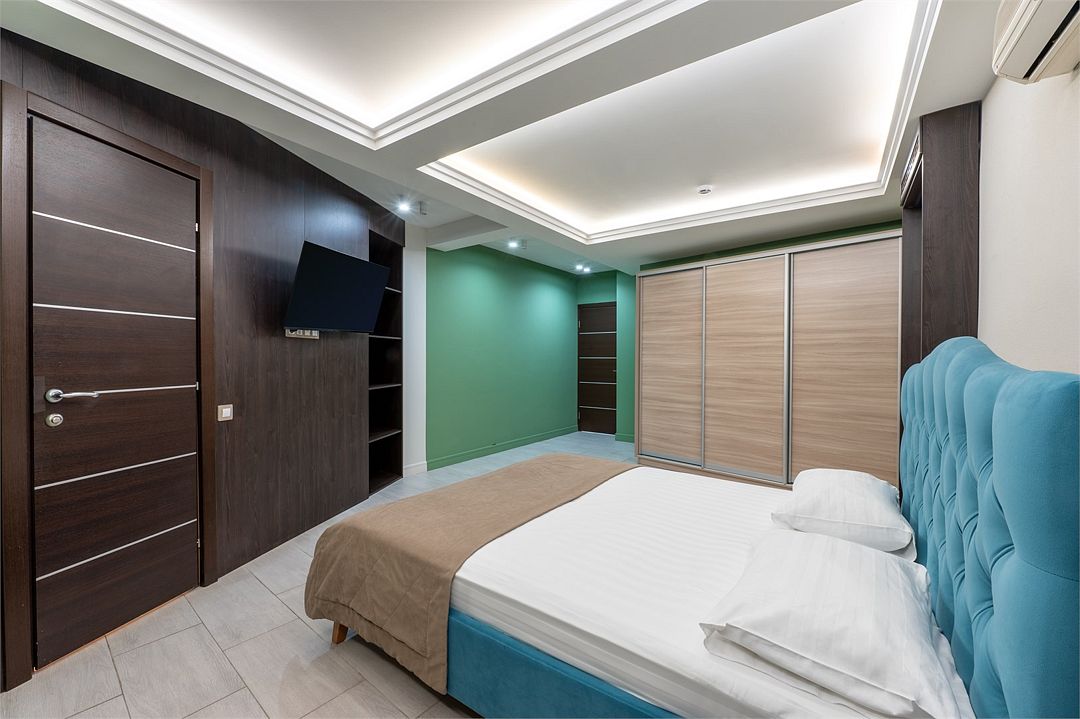 Апартаменты 4-местный 3-комнатный (с кухней и сауной)