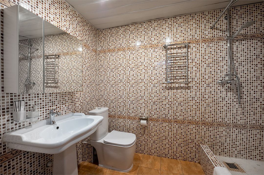 Апартаменты 4-местный 3-комнатный (с кухней и сауной)