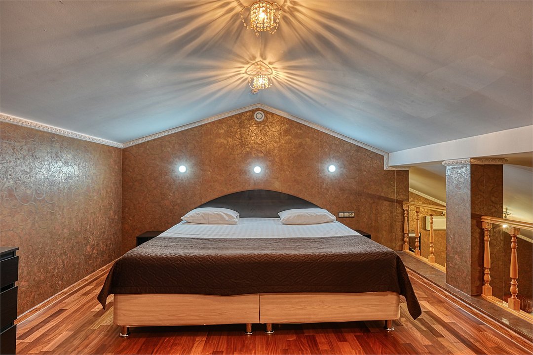 Люкс 2-местный 2-уровневый (сауна, ванна)