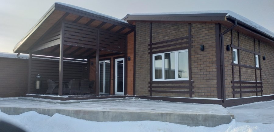 Вилла 4-местный 2-комнатный (№2) с русской баней