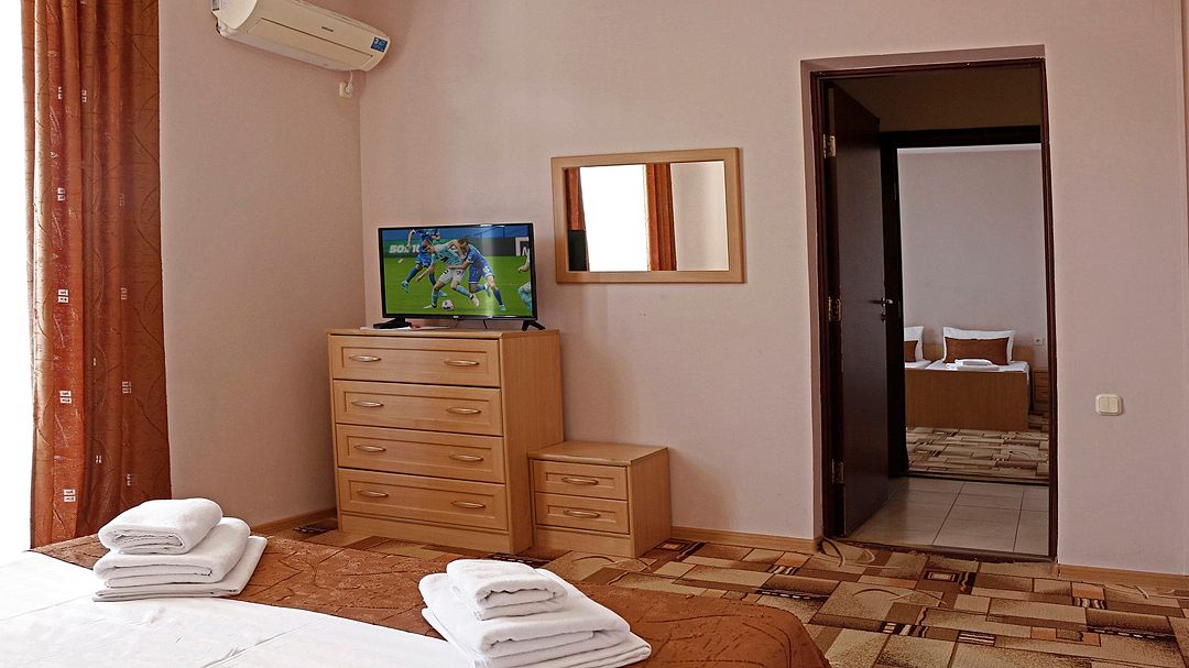 Семейный 4-местный 2-комнатный