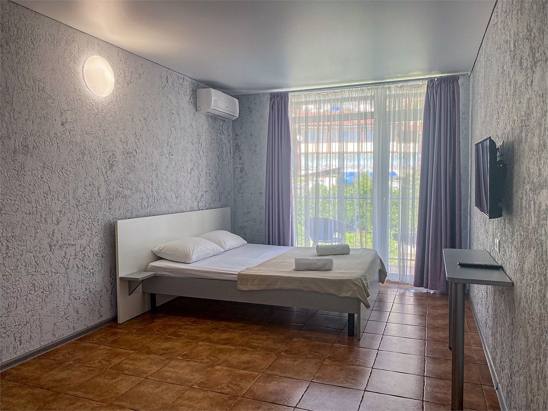 Апартаменты 5-местный 2-комнатный (с балконом и террасой)