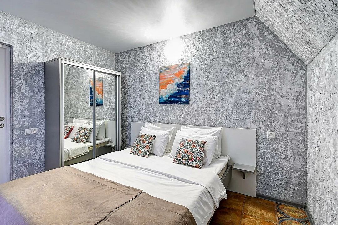 Апартаменты 7-местный 3-комнатный (с балконом и террасой)