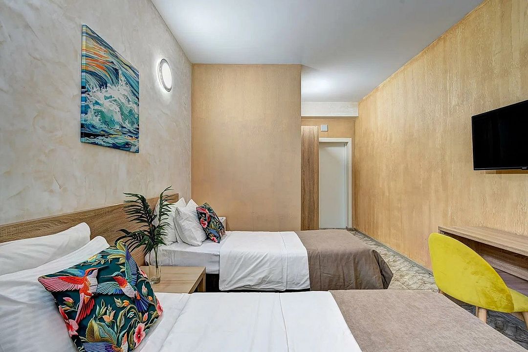 Комфорт 2-местный 1-комнатный (без балкона, вид на двор)