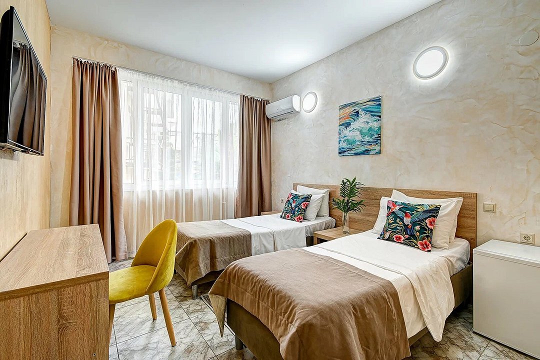 Комфорт 2-местный 1-комнатный (без балкона, вид на двор)