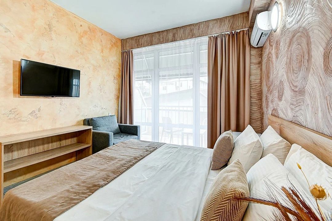 Комфорт 2-местный 1-комнатный (с балконом, вид на двор)