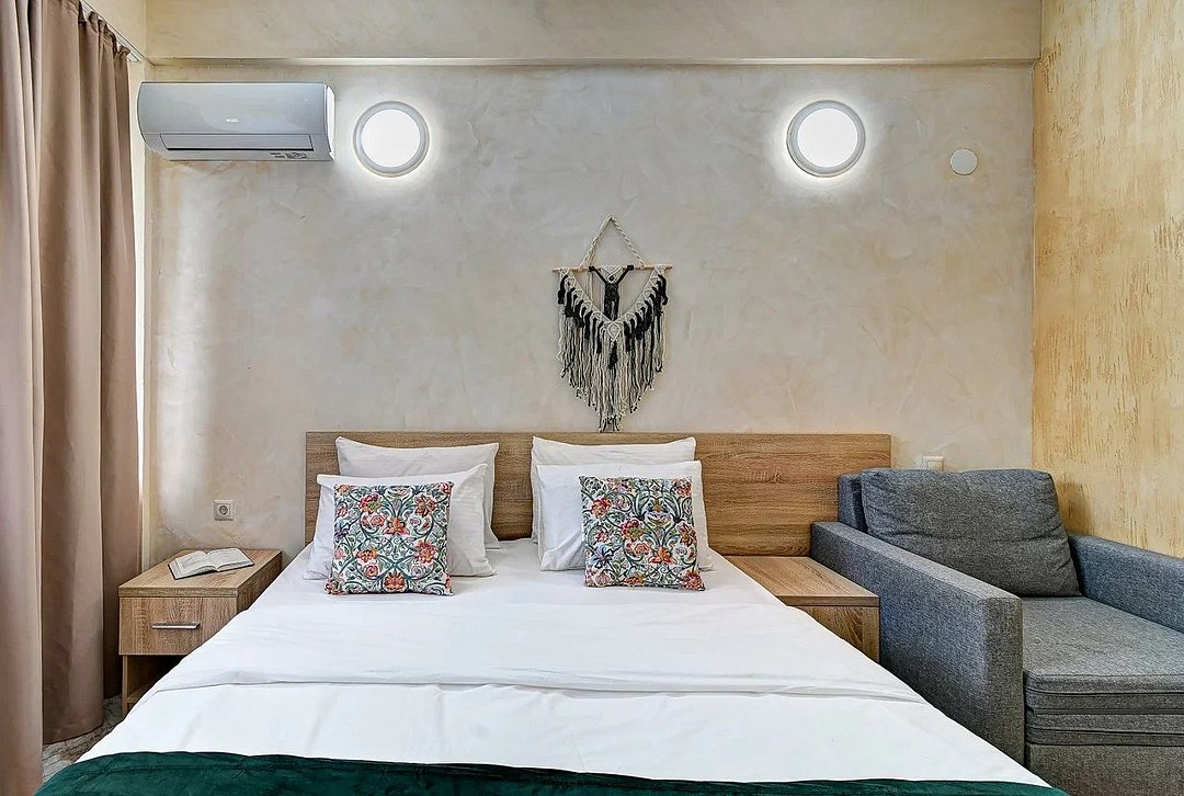 Комфорт 3-местный 1-комнатный (с балконом, вид на двор)