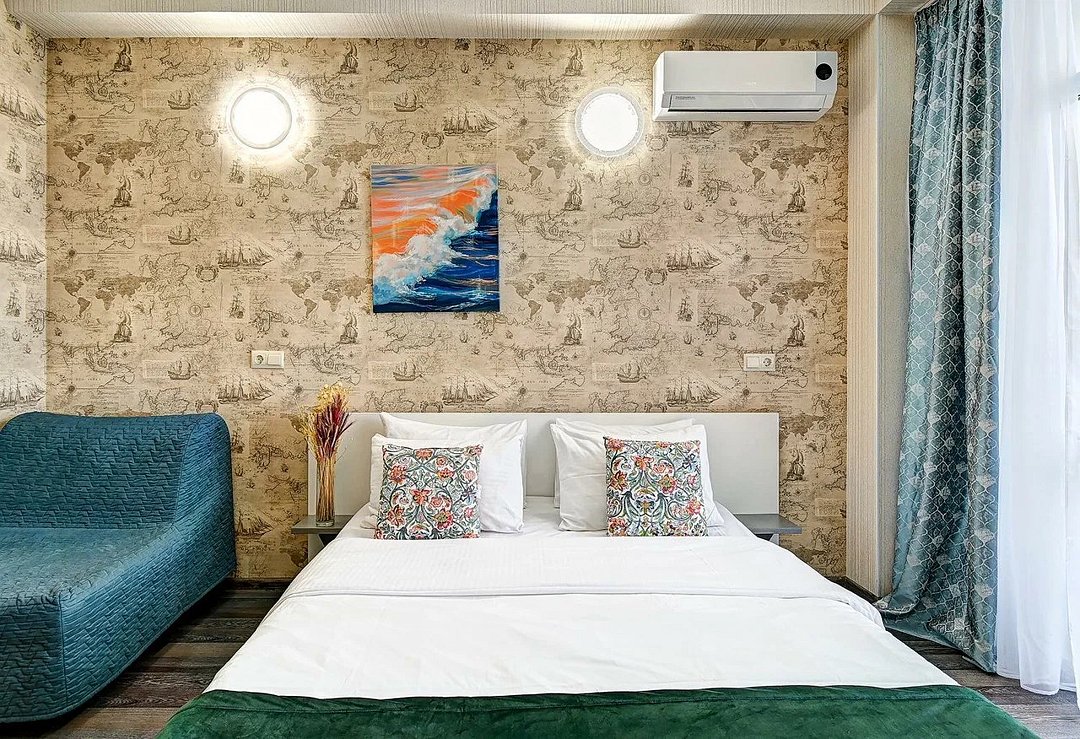 Комфорт 3-местный 1-комнатный (с балконом, вид на двор)