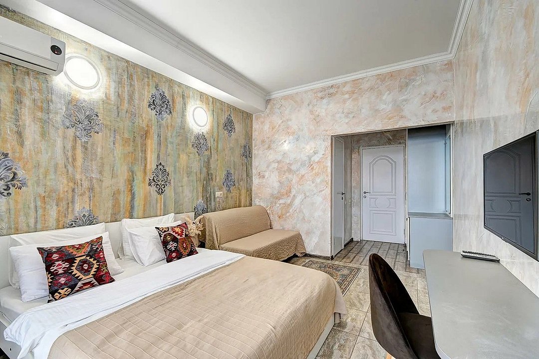 Комфорт 4-местный 1-комнатный (с террасой, вид на море)