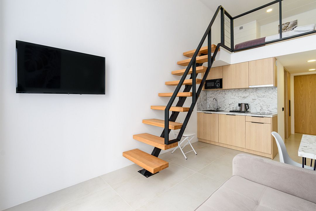 Апартаменты 2-уровневые (1 этаж)