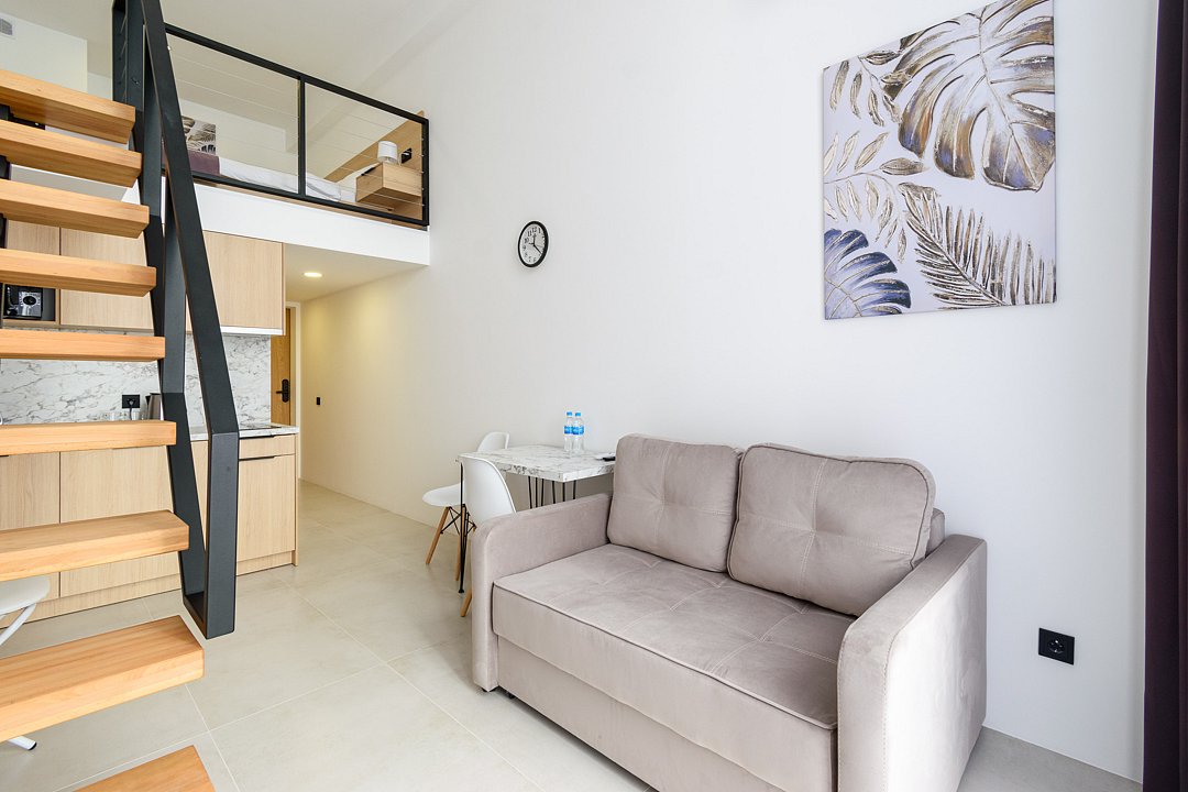 Апартаменты 2-уровневые (вид на море)