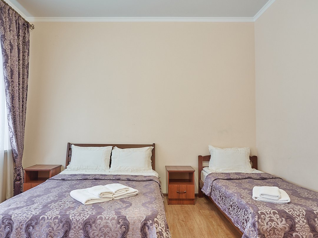 Стандартный 3-местный 1-комнатный