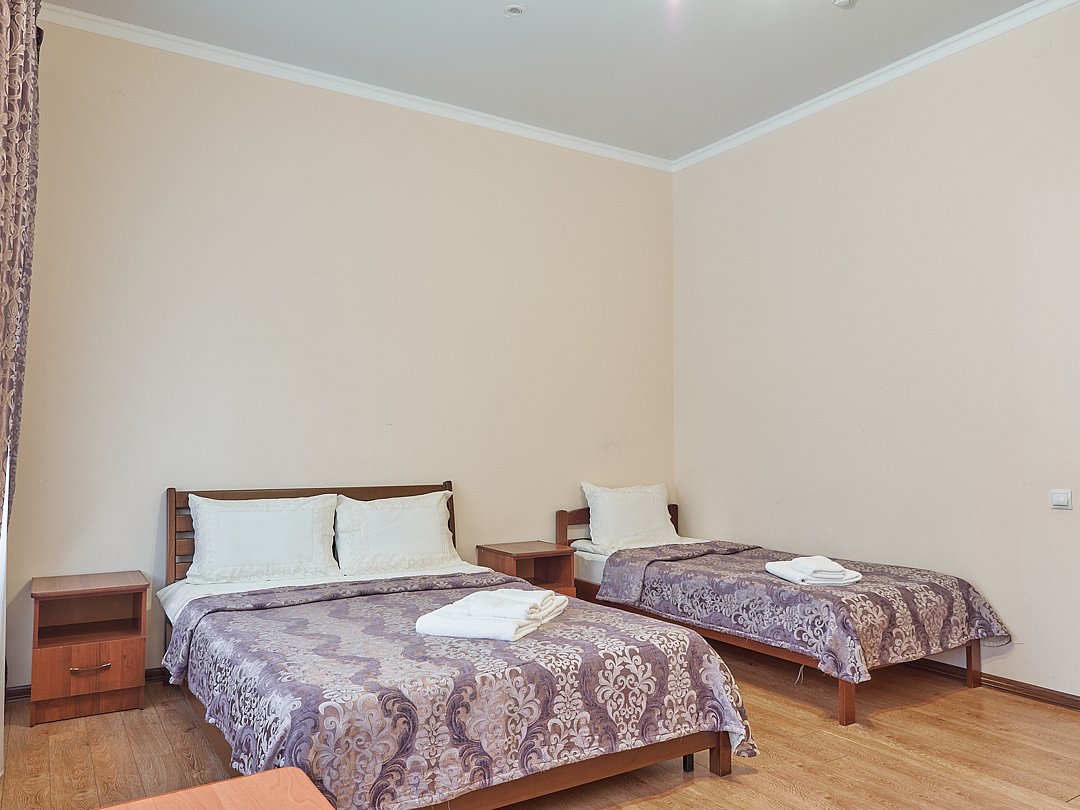 Стандартный 3-местный 1-комнатный