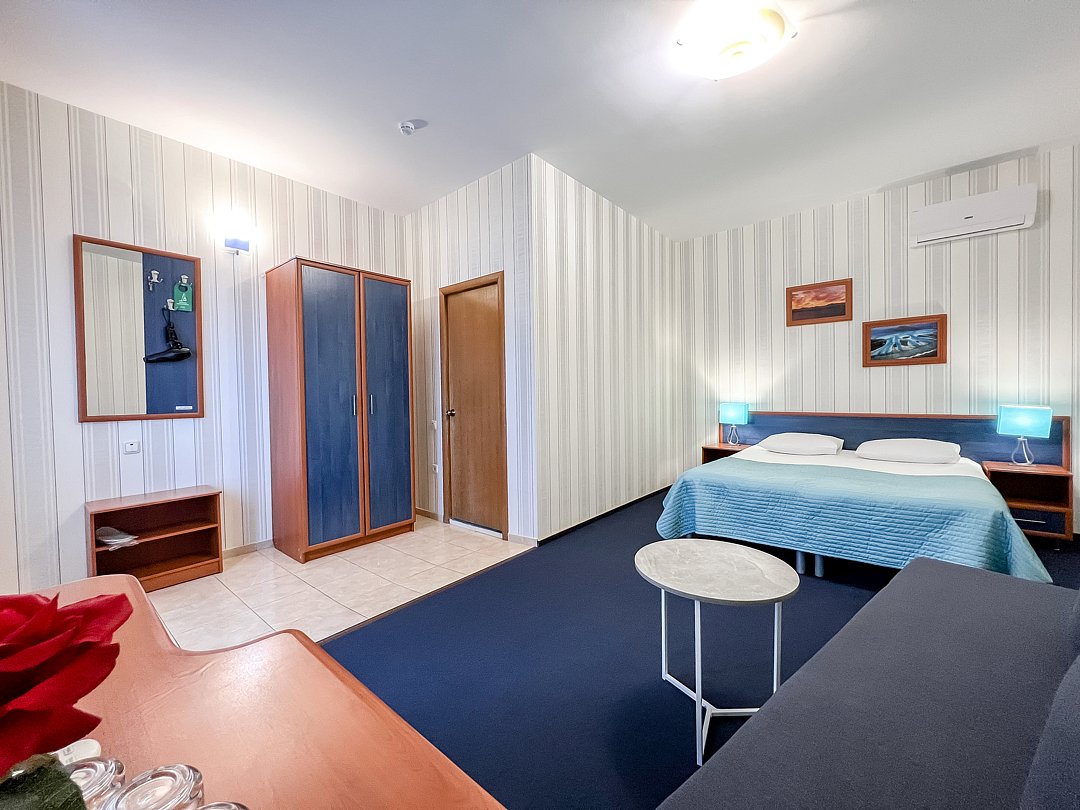 Люкс 4-местный 1-комнатный