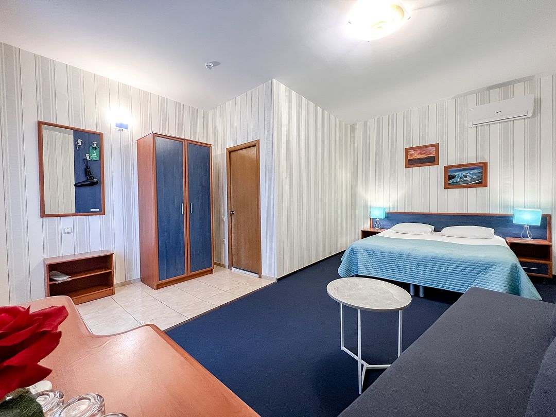 Люкс 4-местный 1-комнатный