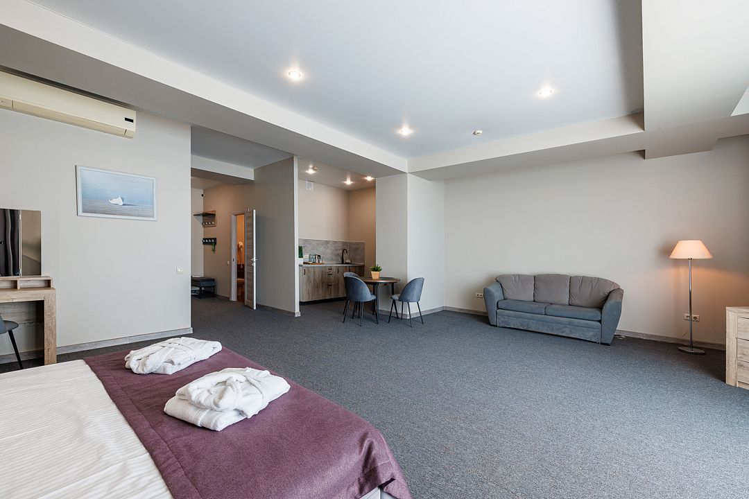 Студио 2-местный 1-комнатный