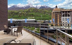 КОМФОРТ С ТЕРРАСОЙ, Апарт-отель SNEGA, Роза Хутор