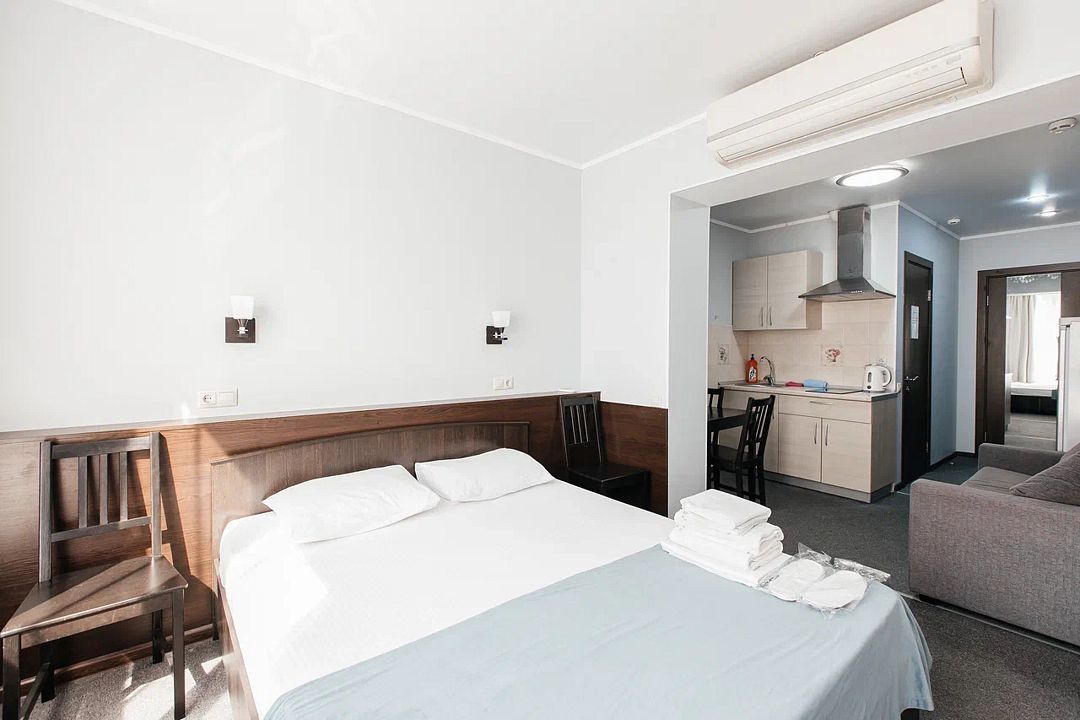 Студио 3-местный 1-комнатный