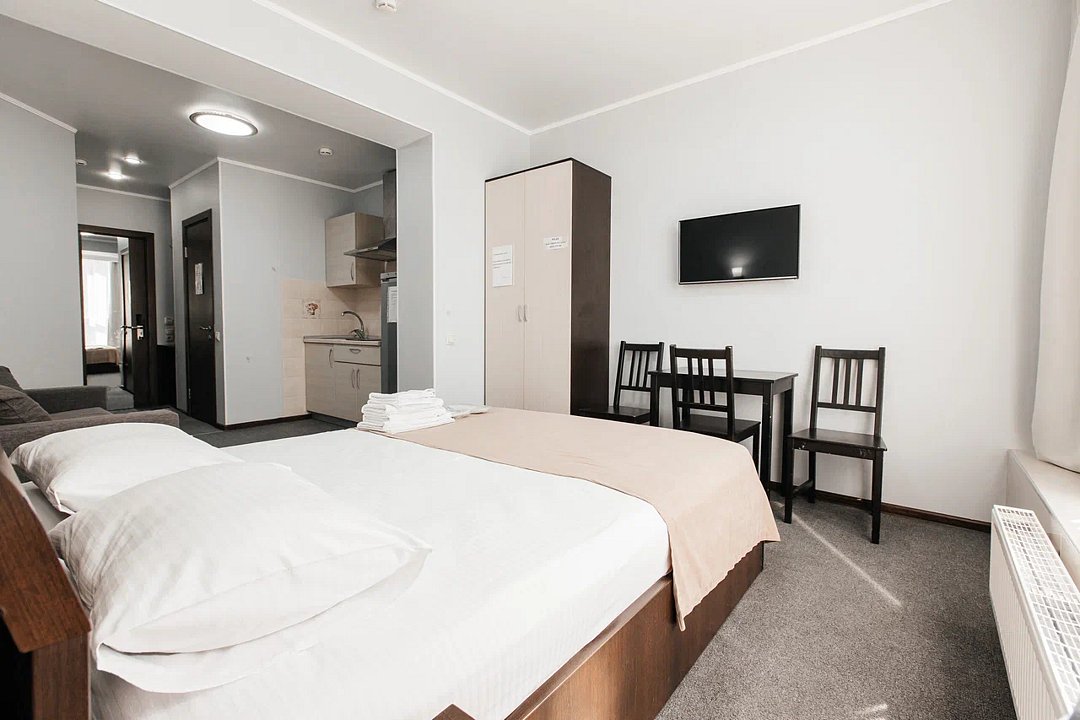 Студио 3-местный 1-комнатный