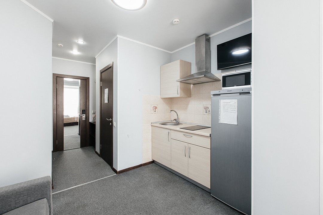 Студио 3-местный 1-комнатный