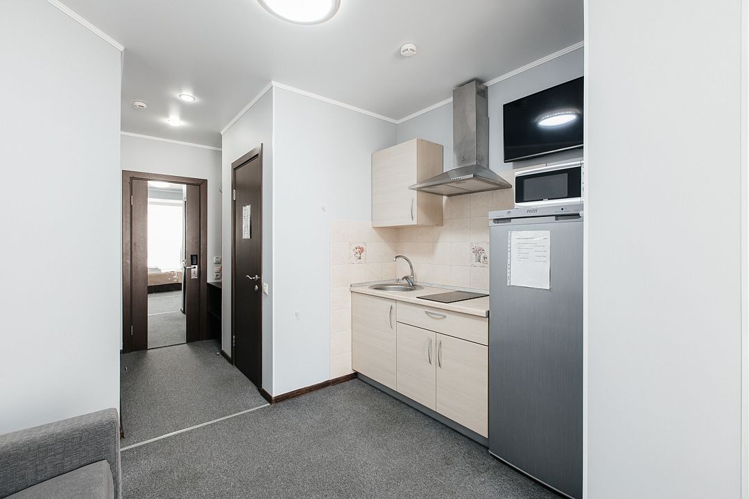 Студио 3-местный 1-комнатный