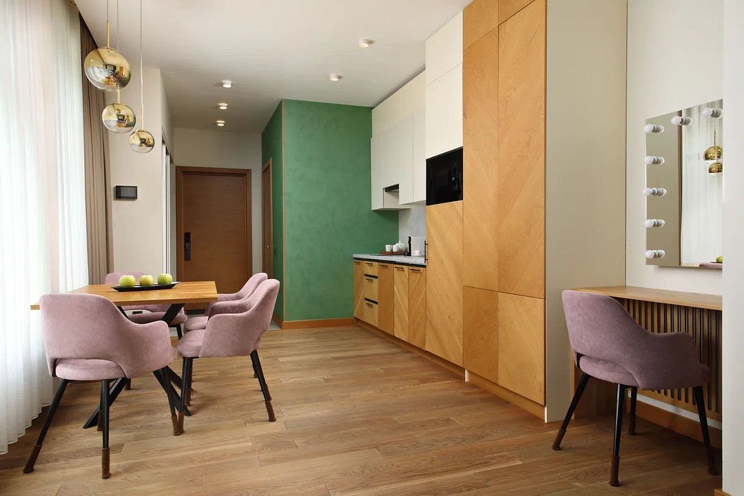 Студио 2-местный 1-комнатный