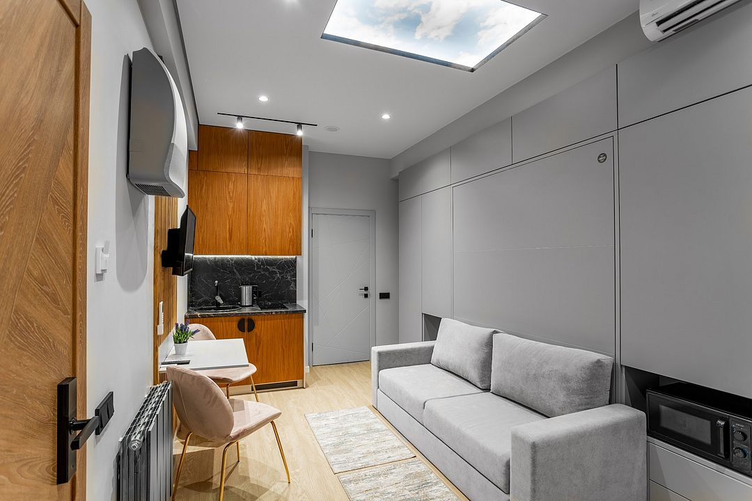 Апартаменты Выгодный 2-местный 1-комнатный (без окна)