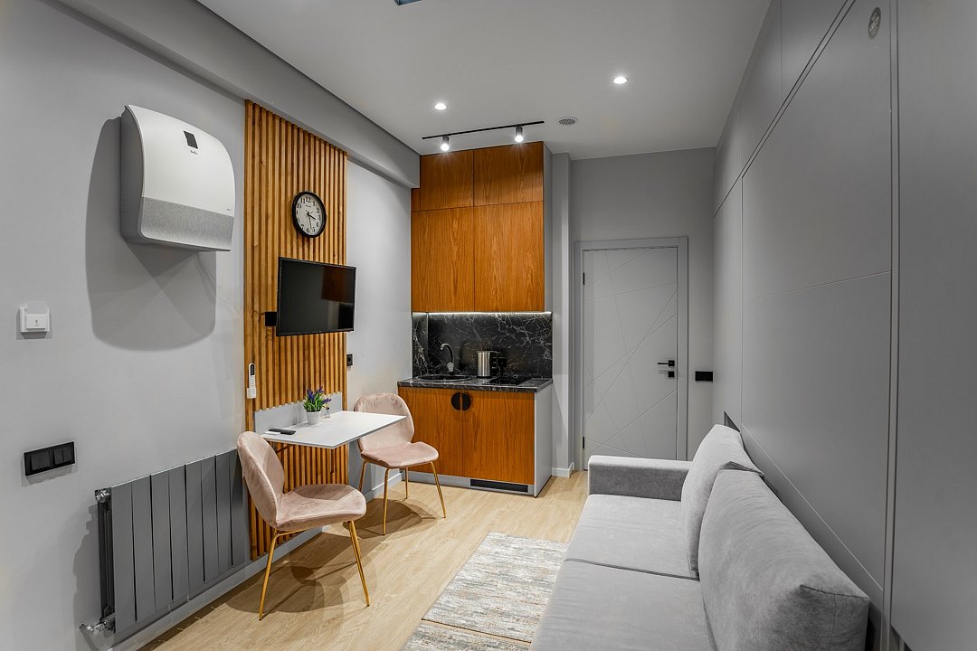 Апартаменты Выгодный 2-местный 1-комнатный (без окна)