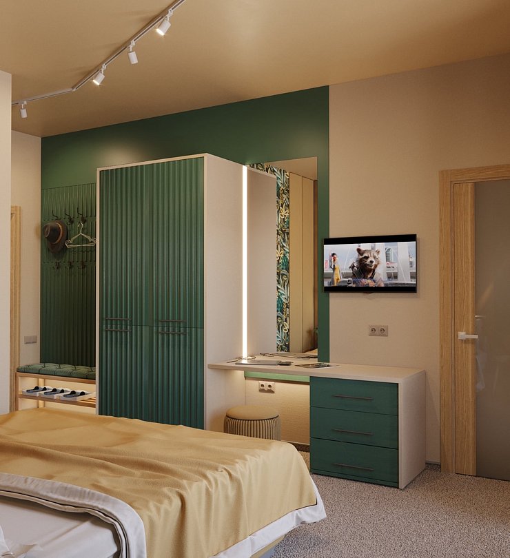 Комфорт 2-местный 1-комнатный