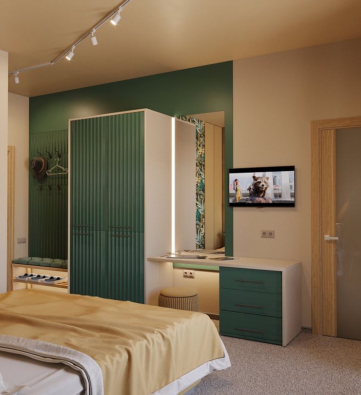 Комфорт 2-местный 1-комнатный