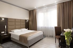 Стандарт с кроватью «Queen-size», Отель Parallel Congress by Stellar Hotels, Krasnodar, Краснодар