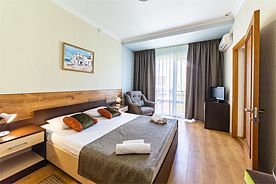 КОМФОРТ-КОННЕКТ(2х-комнатный 4х-местный стандарт), Отель Марко Поло, Анапа