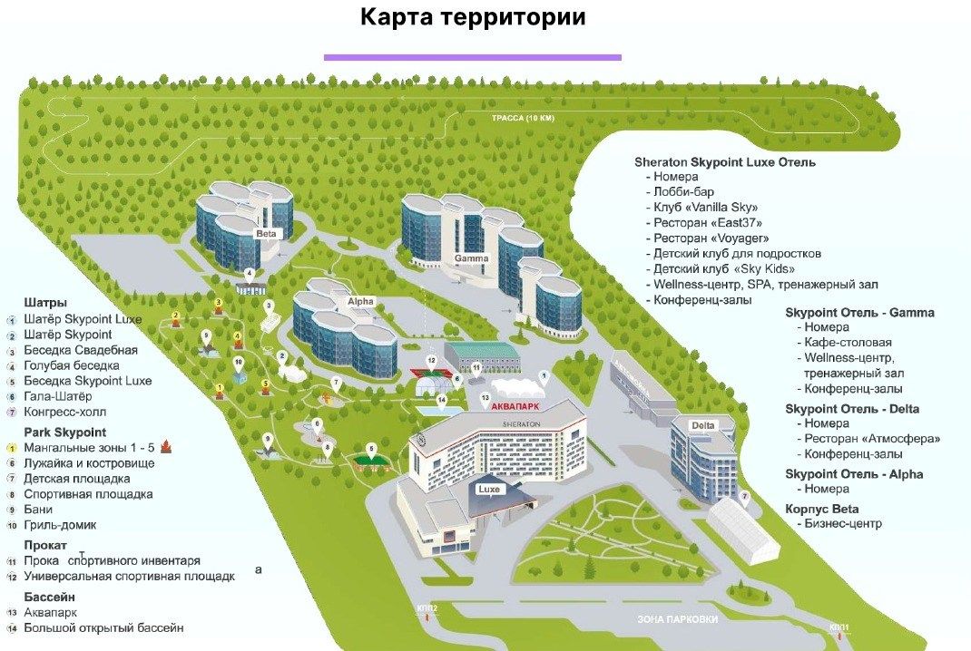 Sheraton Skypoint  Luxe Hotel, Московская область: фото 4